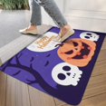thumbnail image 3 of Pumpkin Spooky Door Mat,Non-Slip Doormat Happy Halloween Floor Entryway Rug 17x30 Inch Floor Mat for Room Winter Laundry, 3 of 6