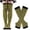 Yellow, variant on HNMKIU Extra Long Thigh High Socks and Matching Thermal Knit Set for Winter Warmth and Cozy Comfort Yellow,One Size