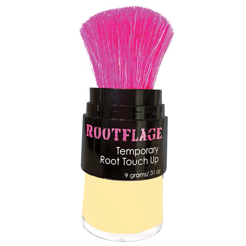 Rootflage Temporary Root Touch Up Powder and Hair Color Warm Blonde