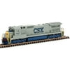 Atlas N Scale GE Dash 8-40C Diesel Locomotive (Standard DC) CSX/YN1 #7587