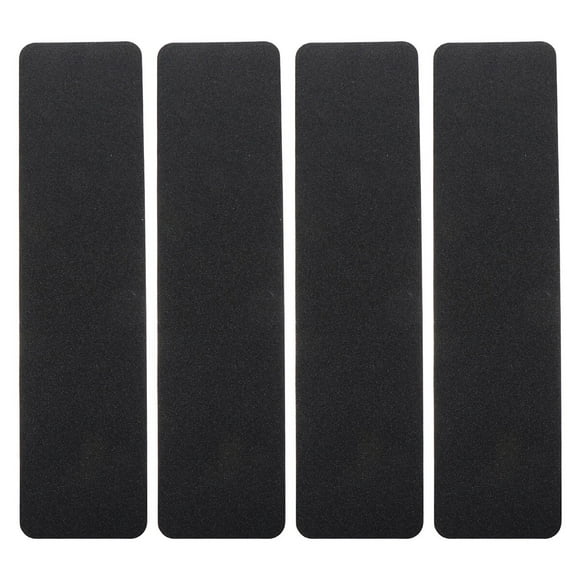 MasteelfCA 4pcs Outdoor Stair Treads Staircases Grips Strips Abrasive Adhesive for Stairs