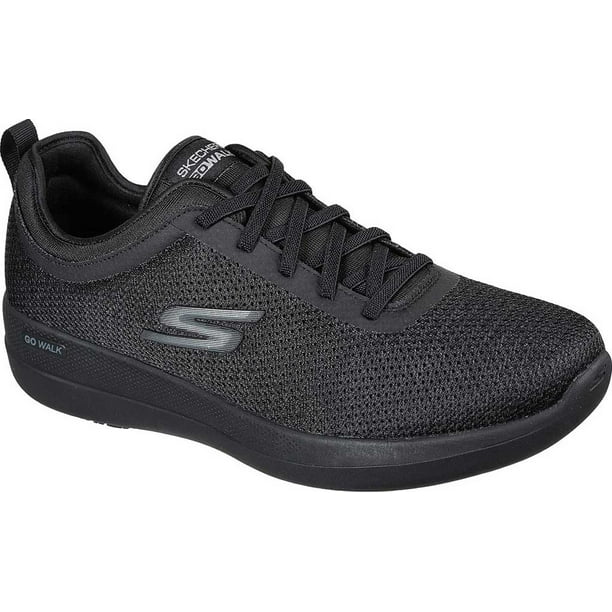 For pokker vedvarende ressource blande Men's Skechers GOwalk Stability Progress Vegan Sneaker Black/Black 11.5 M -  Walmart.com