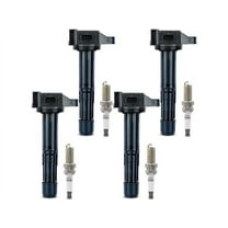 Ignition Coil and Spark Plug Kit 8 - Compatible with 2008 - 2012 Honda