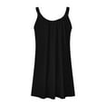 thumbnail image 5 of Hwmodou Female Dresses Elegant Women Dress Summer Casual T Shirt Dress Beach Cover Up Sleeveless Tank Top Skirt With Pockets Holiday Vacation Sundress For Woman Plus Size Summer Dresses, 5 of 5