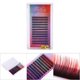 thumbnail image 5 of Una caja de 5 extensiones de pestañas postizas de colores mezclados. (8 mm), 5 of 5