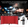thumbnail image 4 of Graflsoa Foldable Portable Soundproof Shield with 5-Panel Design, ABS+Sponge Construction, Red Color, Ideal for Outdoor Recording and Noise Reduction, 4 of 6
