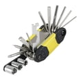 thumbnail image 1 of Bike Wrench Tool 16-In-1 Multifunction High Strength Folding Professional Cycling Mountain Bike Screwdriver Tire Repair Tool Cycl, 1 of 10