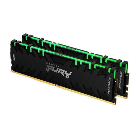 UPC: 0740617321791 | Kingston Fury Renegade 16GB (2 x 8GB) 288-Pin PC RAM DDR4 3200 (PC4 25600) Desktop Memory Model KF432C16RBAK2/16