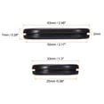 thumbnail image 2 of Unique Bargains Rubber Grommet Oval Double-Sided Mount Size 55 x 25 mm for Wire Protection 6 Pack, 2 of 5