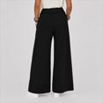 thumbnail image 3 of Stralyhd Wide Leg Womens Sweatpants Loose Casual Travel Pants Elastic Workout Jogger Pants High Waist 2026 Gym Outfits with Pockets Black 2XL, 3 of 6