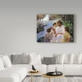 thumbnail image 3 of Trademark Fine Art 'Christ And The Children' Canvas Art by Hal Frenck, 3 of 3