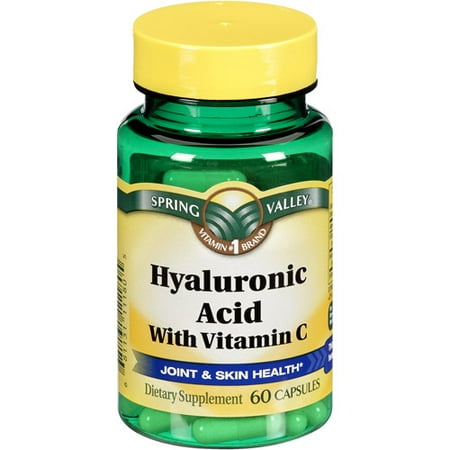 Spring Valley Hyaluronic Acid with Vitamin C, 60 Capsules ... Spring Valley Hyaluronic Acid with Vitamin C, 60 Capsules ...
