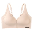 thumbnail image 2 of Gymayou Women Front Closure Seamless Bra Adjustable Strap Comfort U Back Bra Size L, 2 of 4