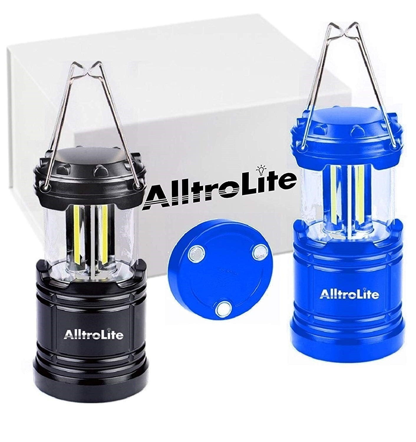 2Pack Camper LED Camping Lantern Lights Collapsible 500lm COB