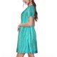 thumbnail image 2 of Balery Turquoise Wooden2 Vestidos sueltos de manga corta para mujer, vestidos de verano 2025, vestidos casuales de corte A con vuelo., 2 of 6