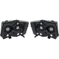thumbnail image 4 of EPOTOOR Headlights Assembly Left and Right Side Replacement for Avalanche Tahoe Suburban 2007-2014 Headlights Black Housing Replacement for GM2502263 GM2503263, 4 of 6