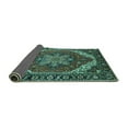 thumbnail image 2 of Ahgly Company Indoor Rectangle Persian Turquoise Blue Traditional Area Rugs, 5' x 8', 2 of 4
