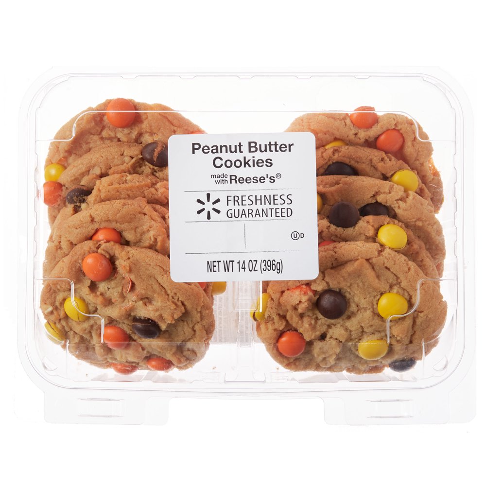 Freshness Guaranteed Old Fashioned Peanut Butter Cookies, 14 Oz, 10 Count