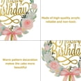 thumbnail image 2 of ODOMY Gold Cake Topper Acrylic Cake Topper Happy Birthday Cake Topper Cake Decoration Supplies 1Pc, 2 of 7