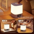 thumbnail image 6 of Cevemin Smart Clock with Display & 3-Level Adjustable Color Temperature LED Night Light - USB Rechargeable, Dimmable Bedside Lamp for Nursery, Bedroom, Office | Energy-Efficient, Non-Slip Base, 6 of 6