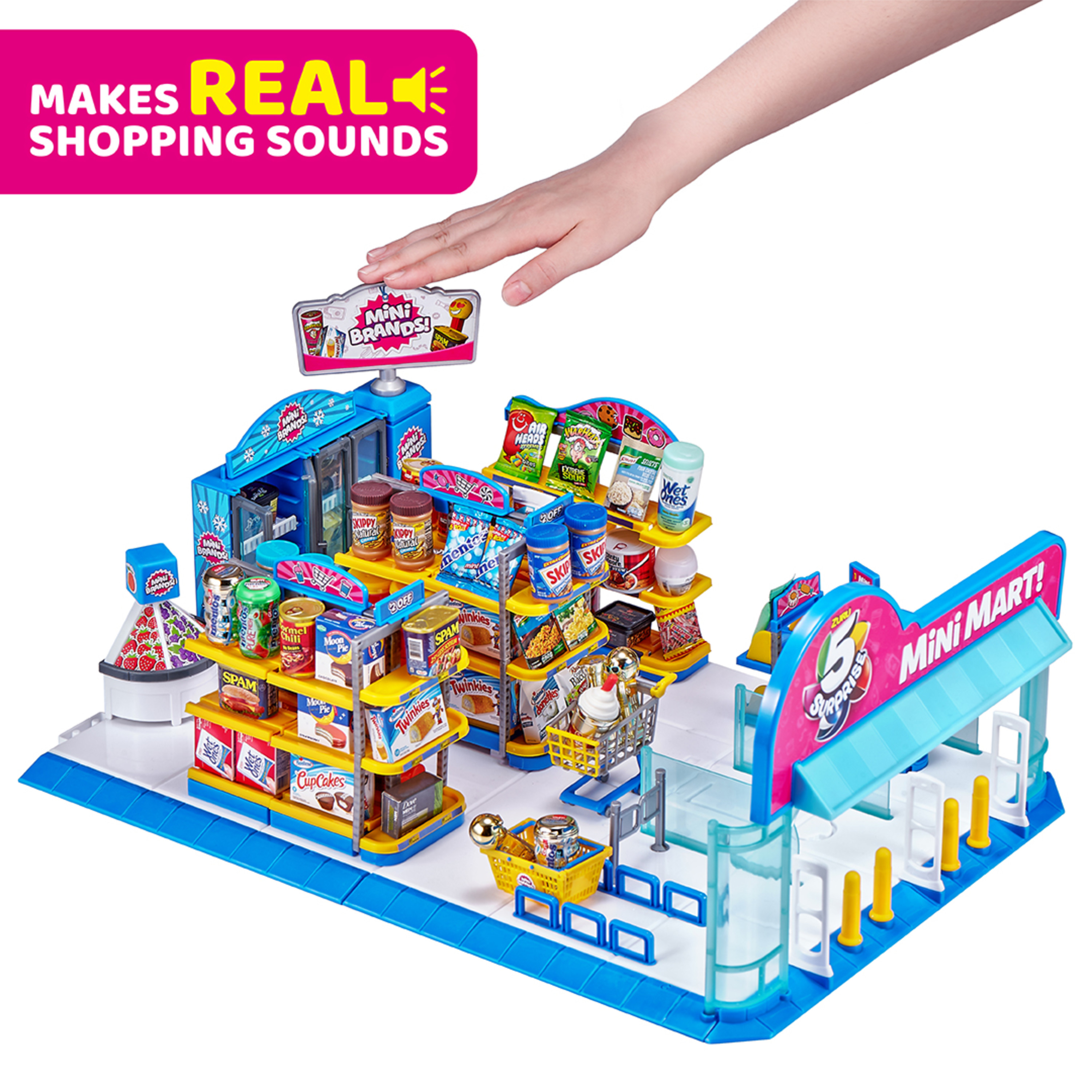 5 Surprise Mini Brands Series 2 Electronic Mini Mart with 4 Mystery Mini Brands Playset by ZURU - image 5 of 11