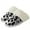 Black & White Cow Print, variant on Pink Leopard Print Fuzzy House Shoes for Women Cute Plush Slippers House Shoes Warm Bedroom Shoes with Anti-Skid Sole