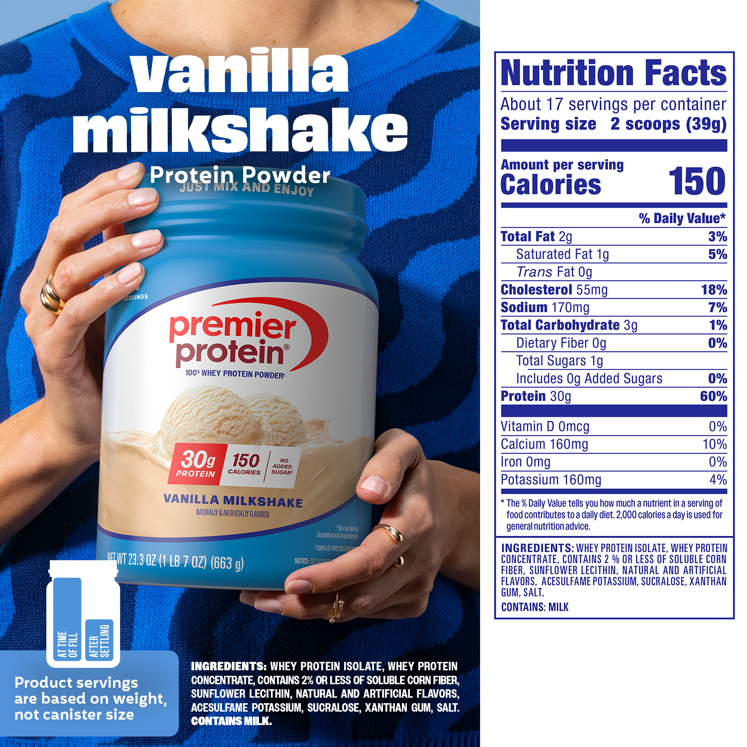 Premier Protein 100% Whey Protein Powder Vanilla photo 5