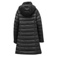 thumbnail image 6 of up to 60% off Gifts Womens Winter Down Coat Womens Thin Puffer Jacket Casual Solid Plus Size Lightweight Cotton Down Overcoat Open Front Zipper Outwear with Removable Hood 2023 Down Coat, 6 of 7
