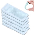 thumbnail image 1 of Jinsinto 5pcs，Non-slip Floor Door Wedge with Adjustable Height，blue, 1 of 5