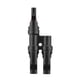 thumbnail image 2 of Conector Irfora Conector solar de rama Conectores en T para conexión paralela entre paneles solares Cable de panel solar a prueba de agua IP67 de 2 vías Conector macho hembra 14AWG-10AWG Irfora Conector, 2 of 7