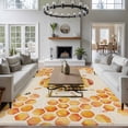 thumbnail image 3 of 8'x10' Area Rugs, Spring Honey Bee Indoor Outdoor Area Rug for Living Room Bedroom, Watercolor Bee Farmhouse Washable Bathroom Rugs Kitchen Floor Carpet Mats Home Decor Aesthetic, 3 of 8