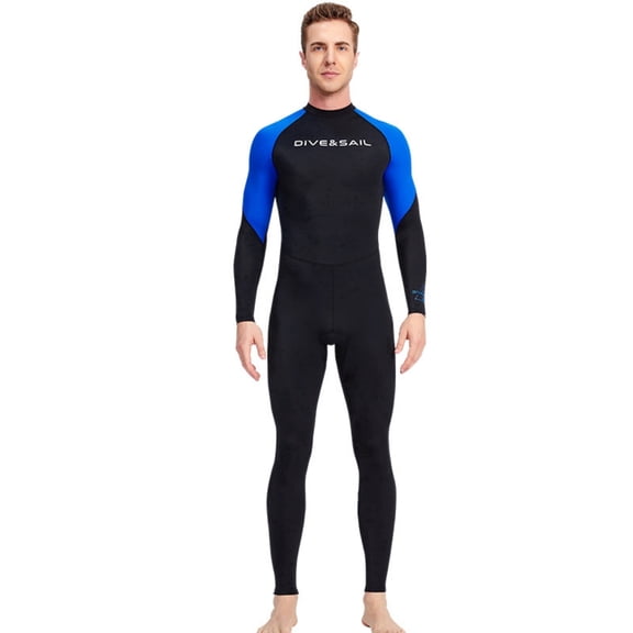 GKV Men's UPF 50  Long Sleeve Full Body Wetsuit, Ultra-Light Quick-Dry Dive Suit for Snorkeling, Swimming & Surfing