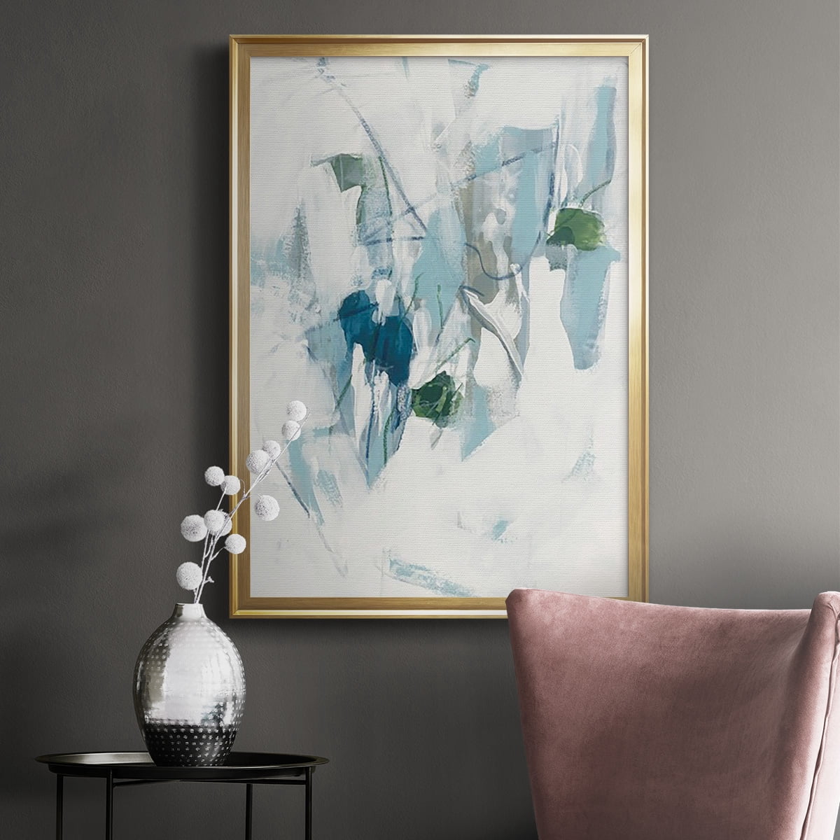 Ice Cavern II Premium Framed Print, in Gold, Black, or Silver - Ready to Hang