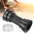 thumbnail image 4 of Bicycle Bottom Bracket, Heat Treatment Process Noiseless Sealing System Bottom Bearing Bracket High Strength  for Road Bike Black, 4 of 7