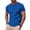 (Solid)Blue, variant on George Men’s Crew Neck T-Shirt,Men's Performance Moisture Wicking Active Short Sleeve Shirts,Big and Tall Green,Size XL