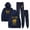 Navy, variant on Jey Uso Yeet Golden Logo Hoodies Jogger Pants Two Piece Set Sweatshirts+Sweatpants Women Men's Set
