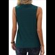thumbnail image 3 of Top Sin Mangas con Cuello en V de Color Liso para Mujer, Verde Oscuro, Talla L, 3 of 8