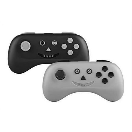 snakebyte nsw multi: playcon - 2 pc set (black and grey) wireless bluetooth controller gamepad joypad joy-con multiplayer compatible with nintendo switch and nintendo switch lite - nintendo switch
