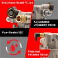 thumbnail image 7 of 7/8" Shaft Vertical Pressure Washer Pump, 3000 PSI, 2.5 GPM, Suitable for Troybilt, Craftsman, Honda Pressure Washer Pump, Rear Facing Inlet/Outlet, More than 200 Hours Run Time, 7 of 7