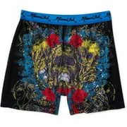 Angle View: Miami Ink - Men's Twin Cross Boxer Shorts