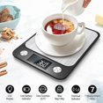 thumbnail image 3 of Báscula de cocina digital Peso de la cocina, Báscula de alimentos que pesa gramos y onzas, Báscula de precisión con Lc, 3 of 5