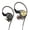 B, variant on QKZ AK3 3.5mm In Ear Wired Earphones with HiFi Stereo Sound Transparent Design for Gaming Music Smartphones B