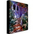 thumbnail image 2 of Trademark Art "Cottage Courtyard" Canvas Wall Art by David Lloyd Glover, 2 of 3