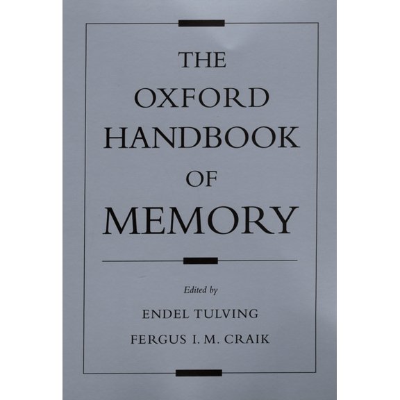 The Oxford Handbook of Memory, (Paperback)