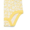thumbnail image 3 of Wonder Nation Baby Girls Bodysuit with Long Sleeves, Sizes 0-24 Months, 3 of 3