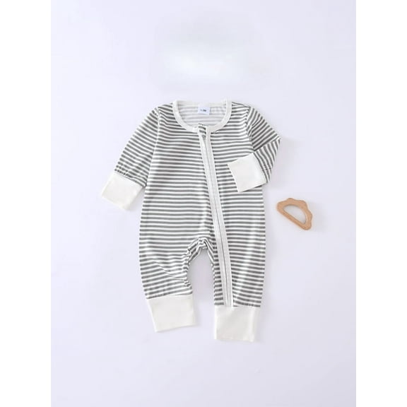 Somenie  for Baby Boys & Girls，bamboo fiber onesie, snug baby onesie, zipper design