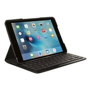 Logitech FOCUS - Keyboard and folio case - Bluetooth - black keyboard, black case - for Apple iPad mini 4 (4th generation)