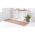 thumbnail image 2 of DecorAvenue Hand Woven Braided Farmhouse Jute Area Rug Natural Beige Color 2'6" ft x 10 ft, 2 of 6