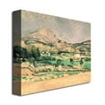 thumbnail image 3 of Trademark Fine Art "Montagne Sainte-Victoire, 1882-85" Canvas Wall Art by Paul Cezanne, 3 of 3