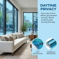 thumbnail image 5 of REGALWOVEN One Way Privacy Window Film for Home and Office - Heat Control and Static Cling Blue 39.4 x 23.6 Inch, 5 of 7